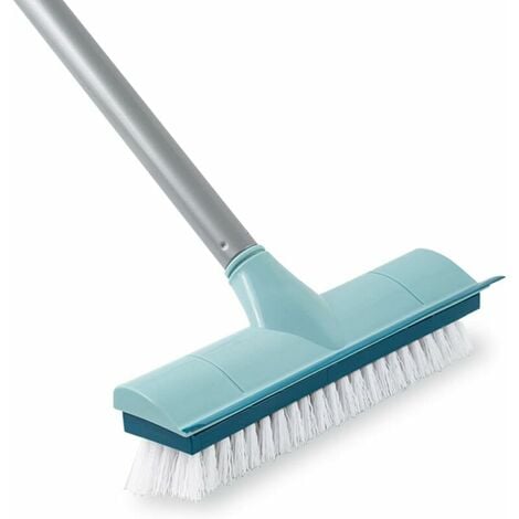 Brosse de nettoyage de balais raclette 127cm de brosse de carrelage de  nettoyage, brosse terrasse cuisine sol, salle de bain, mur et terrasse