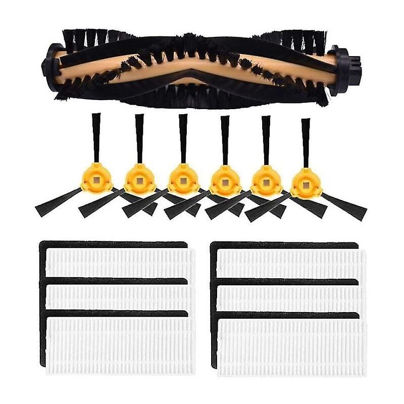 Brosse à rouleau avec filtre Hepa pour filtre primaire Deebot N79s/dn620/500