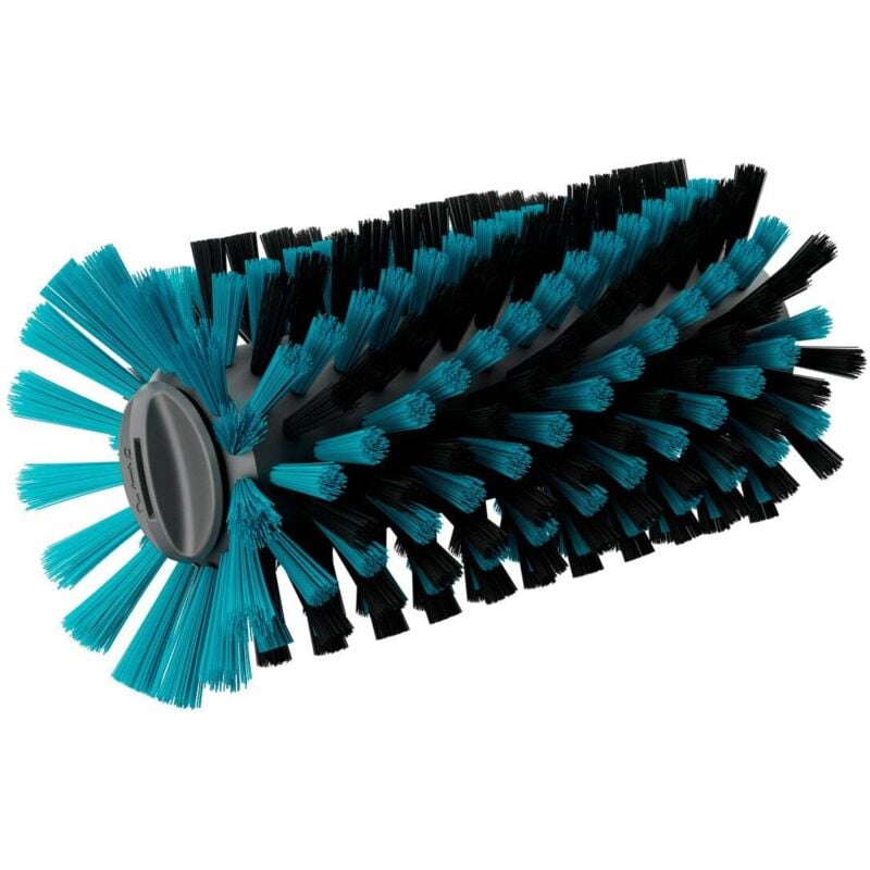 GARDENA Brosse rouleau à poils durs. Pour nettoyeurs de terrasse Patio et Universal. Nettoyage des sols en pierre et saletés tenaces. (14849-20)