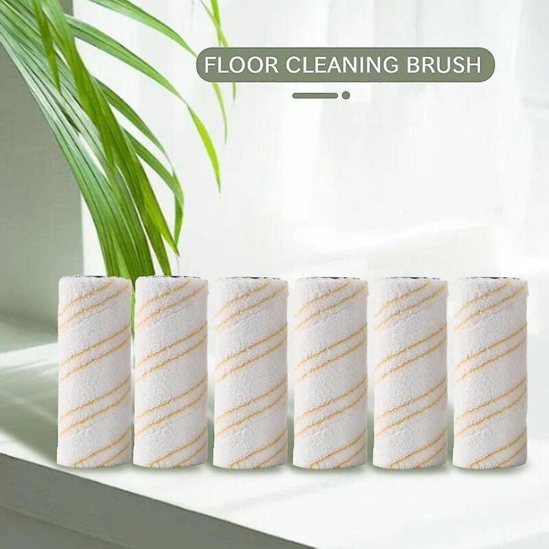 Brosse à rouleau pour aspirateur sans fil Fc3 Fc5, 3 paires, pour sol dur