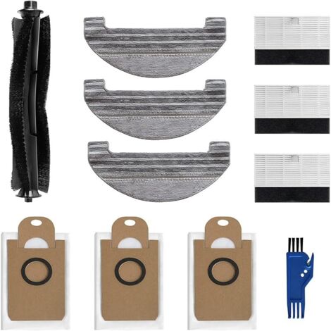 Brosse à Rouleau Principale HEPA pour aspirateur Ultenic T10 - Sac à poussière - Accessoires de Rechange