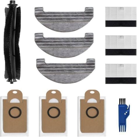 Brosse à rouleau principale HEPA pour aspirateur Ultenic T10 - Sac à poussière - Accessoires de rechange