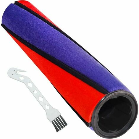 Brosse à Rouleau Souple pour Dyson V6 V7 V8 V10 V11 Fluffy SV03 Accessoires d'aspirateur sans Fil, par Rapport à la pièce 96648801, avec Brosse de Nettoyage