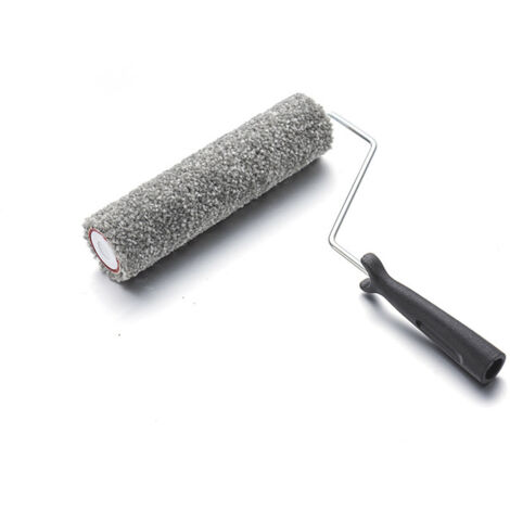 Brosse à rouleaux avec poignée en plastique
