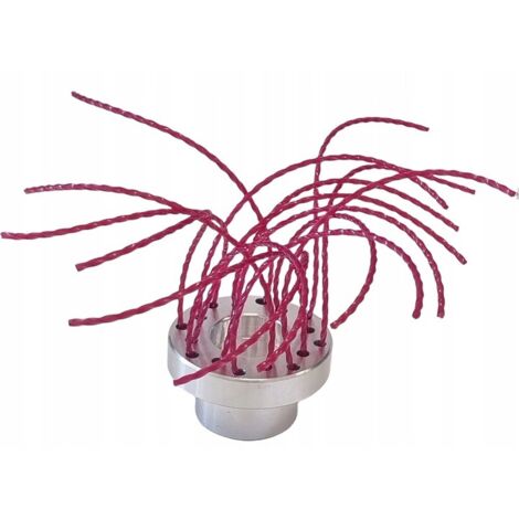 Brosse à tête fil pour désherber, disque à poussière, cubes de 3 à 4 m