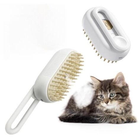 Brosse à vapeur - Brosse 3 en 1 - Fonction vapeur - Massage - Démêlage