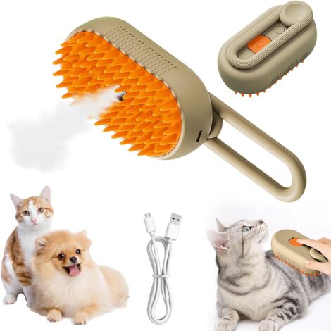 Brosse Pour Chat Autonettoyante En Forme D'Avocat - Enlève Les Poils Morts Facilement