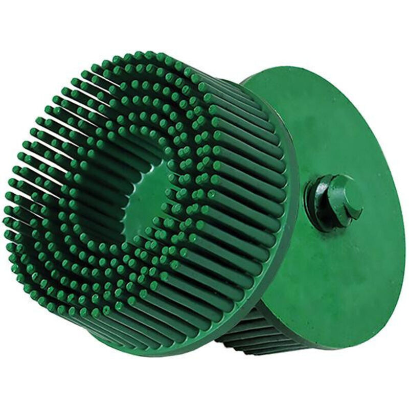 Brosse abrasive radiale RolocØ 76 mm. a 80 jaune Tyrolit