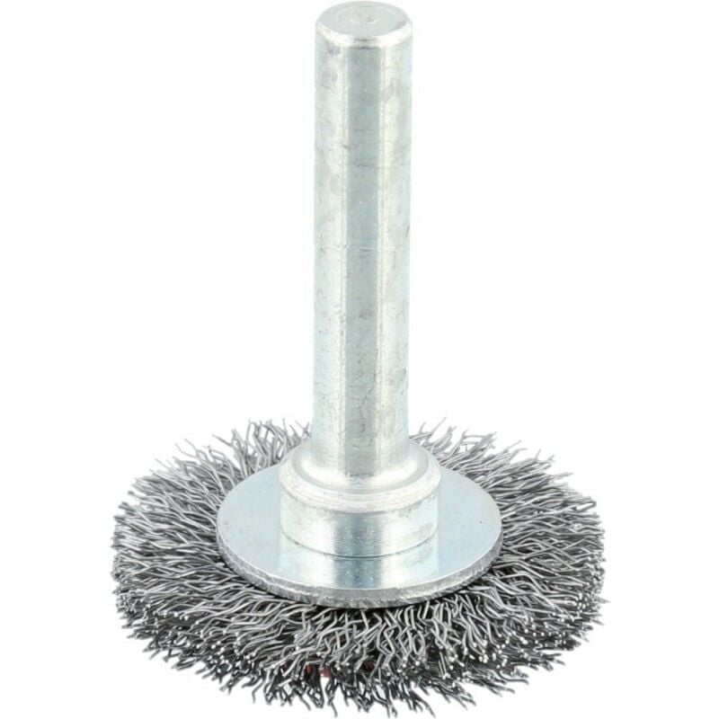 Brosse ronde Fil d'acier 6mm 60mm ondulé Osborn
