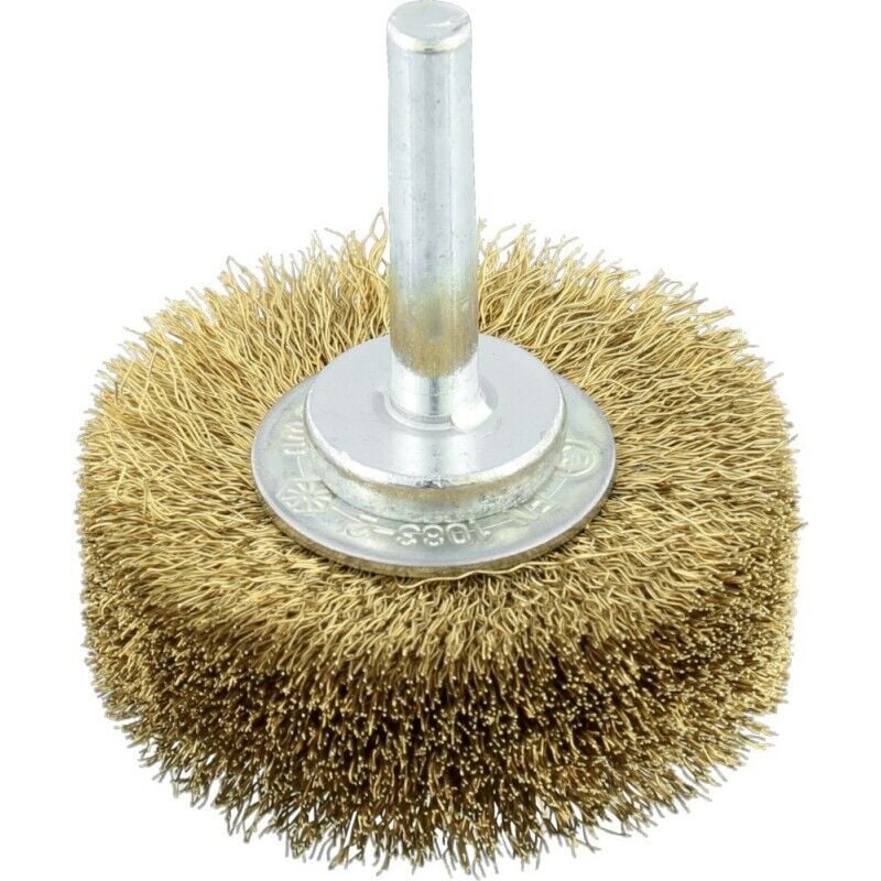 Osborn - Brosse ronde, laiton ondulé 6mm 40mm gewellt