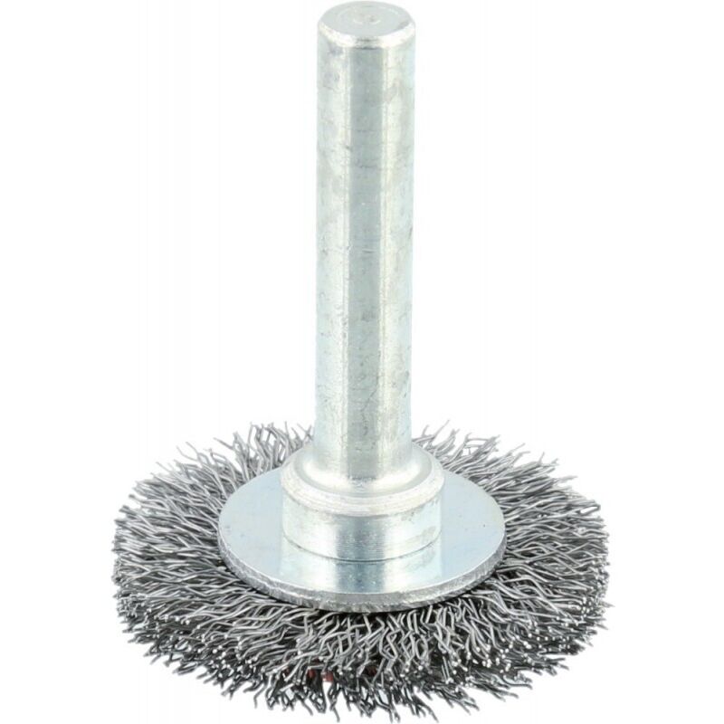 Osborn - Brosse ronde Fil d'acier 6mm 80mm ondulé