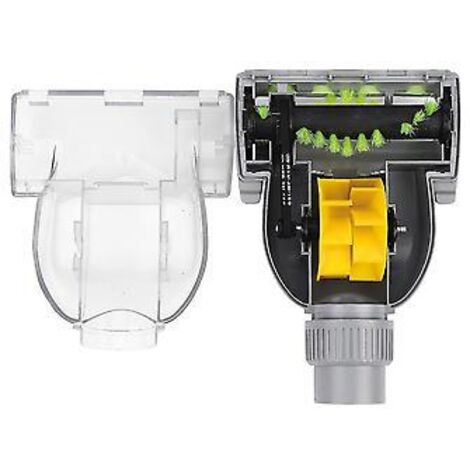 Brosse anti-acariens transparente de 32 mm pour aspirateur, accessoire d'aspiration