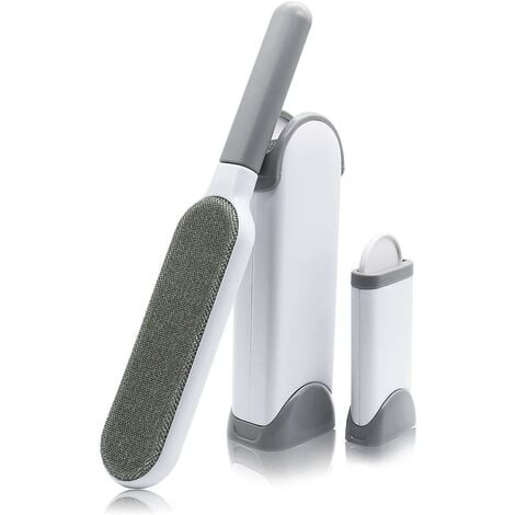Brosse Anti Poils Animaux Chat & Chien - Brosse de Nettoyage Magique Réutilisable Enlève Poils