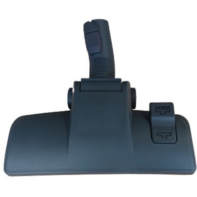 Grosse brosse, embout 2 positions noire (brosse, embout à clip)