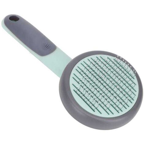 Brosse autonettoyante pour animaux de compagnie, peigne autonettoyant démêlant, évite les enchevêtrements et élimine les poils morts