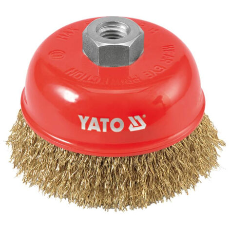 Brosse avant filetée en laiton Yato