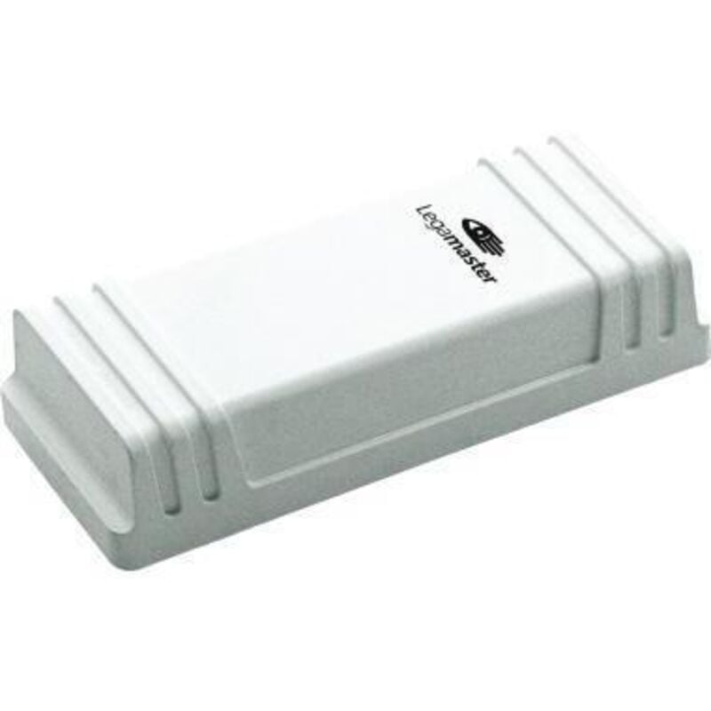 Brosse magnétique blanche pour tableau blanc – Rechargeable avec pads velcro – Legamaster