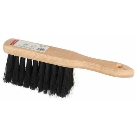 Brosse balais balayette à main poil en crin de cheval + fibre synthétique manuelle