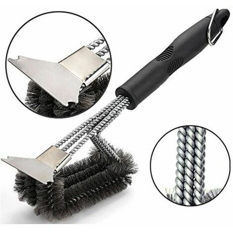 Nettoyeur de grille de barbecue - brosse de rechange en laiton chez Selva  Online