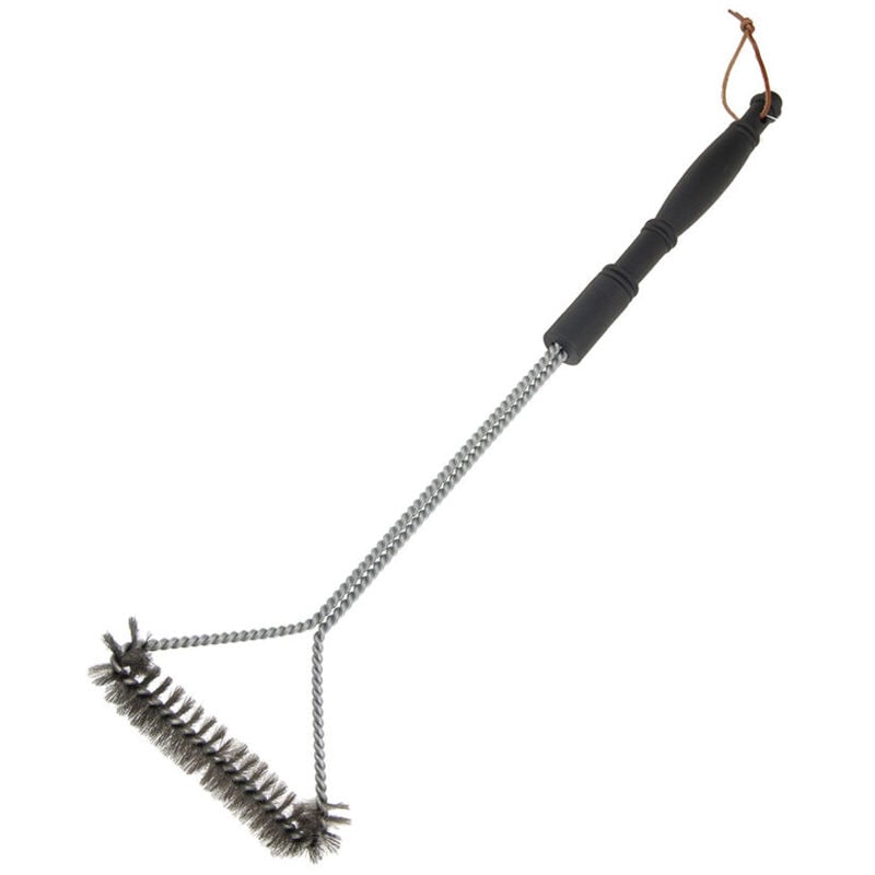 Bbq Collection - brosse barbecue métallique avec manche 16,3x54,5cm bbq