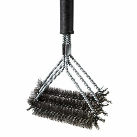 Brosse Barbecue - Nettoyage Grill BBQ - Accessoire Barbecues - Electrique, Gaz, Charbon - Acier Inoxydable,GU.B/bon