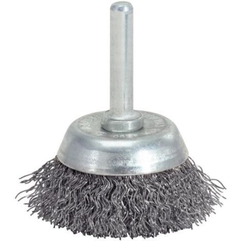 Brosse boisseau acier 0,3 mm, Ø 50 mm (340.0002) - KS TOOLS