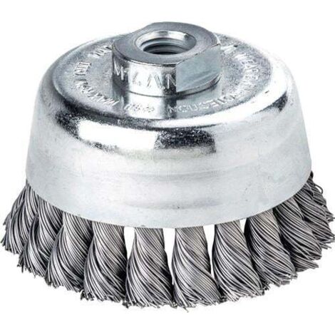 Brosse boisseau avec pince en fil d’acier tressé 484217  Leßmann
