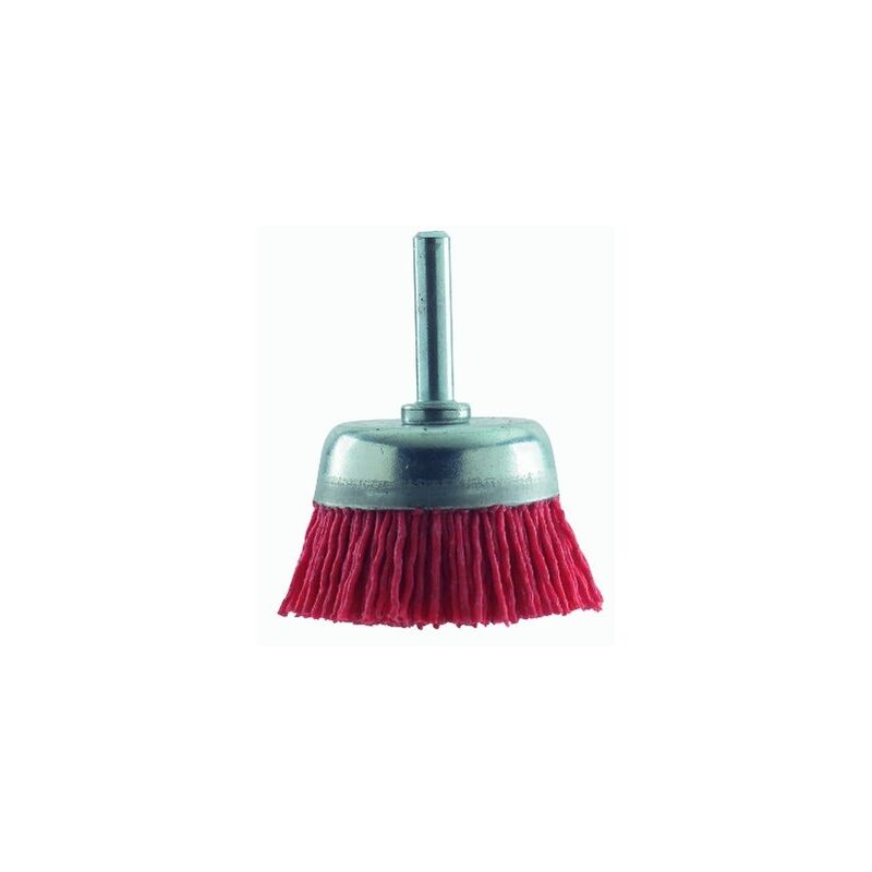 Bosch - 2609256525 brosse boisseau pour perceuse fils nylon et abrasif corindon G80 6 x 75 mm