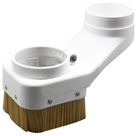 Brosse broche anti-poussière 90mm pour machine gravure routeur CNC fraiseuse collecteur poussière