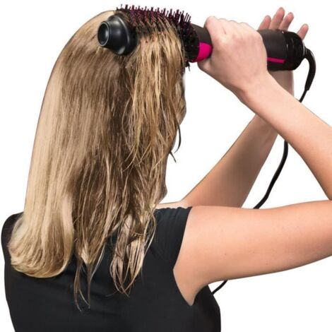 Brosse chauffante multifonctions cheveux bouclés cheveux peigne