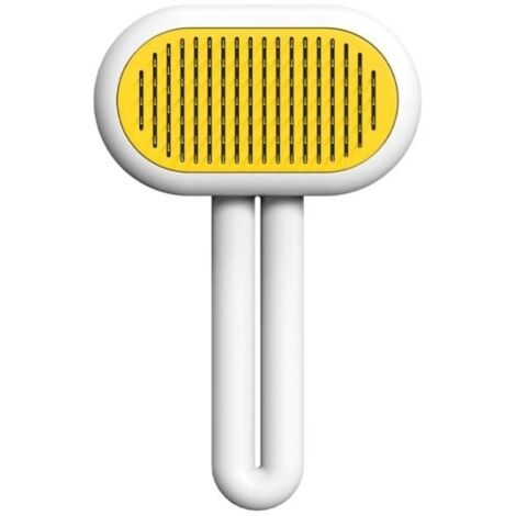 Brosse Chiens Chats,Brosses de Toilettage pour Chats et Chiens,Autonettoyante Brosse Poils Morts pour Chat Chien,pour Animaux à Poil