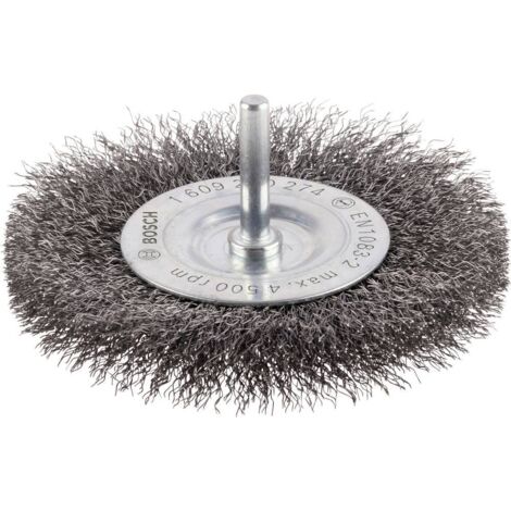 Brosse circulaire 100 mm 0,2 mm,10 mm Bosch 1609200274