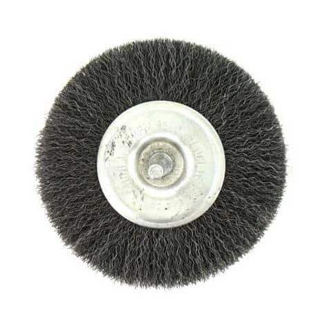Brosse circulaire acier diamètre 100 mm x 5