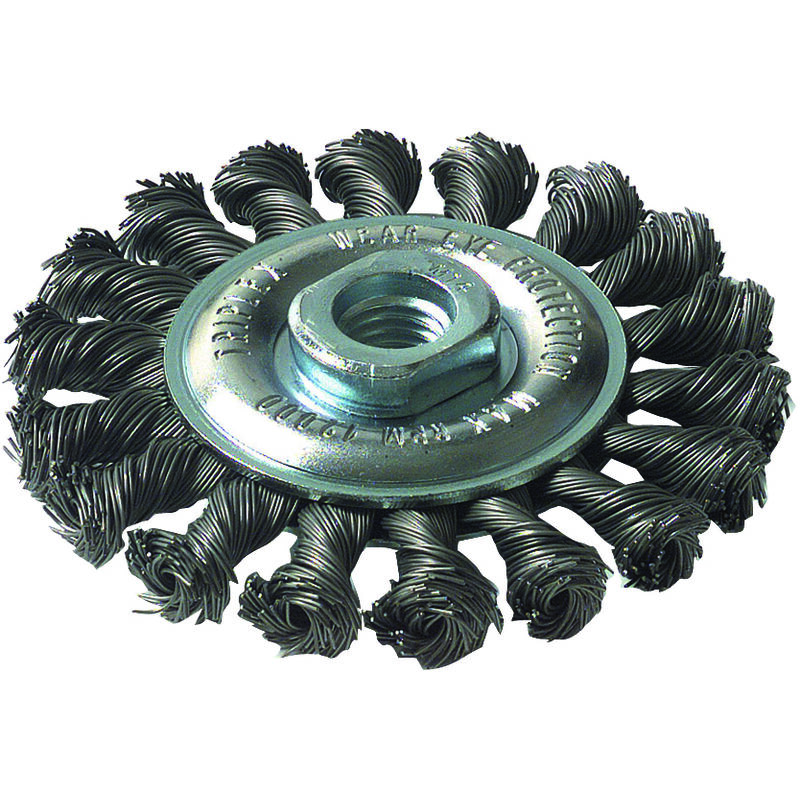 Brosse circulaire meuleuse pour m&eacute;tal TIVOLY, Diam.95 mm
