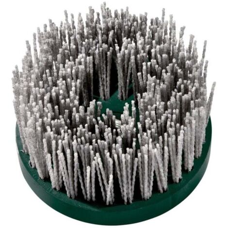 Brosse circulaire Metabo Ø 130 mm, avec filetage M 14, grain P 120, carbure de silicium