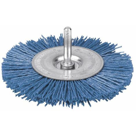 Brosse Circulaire Nylon Bleu  100 4500