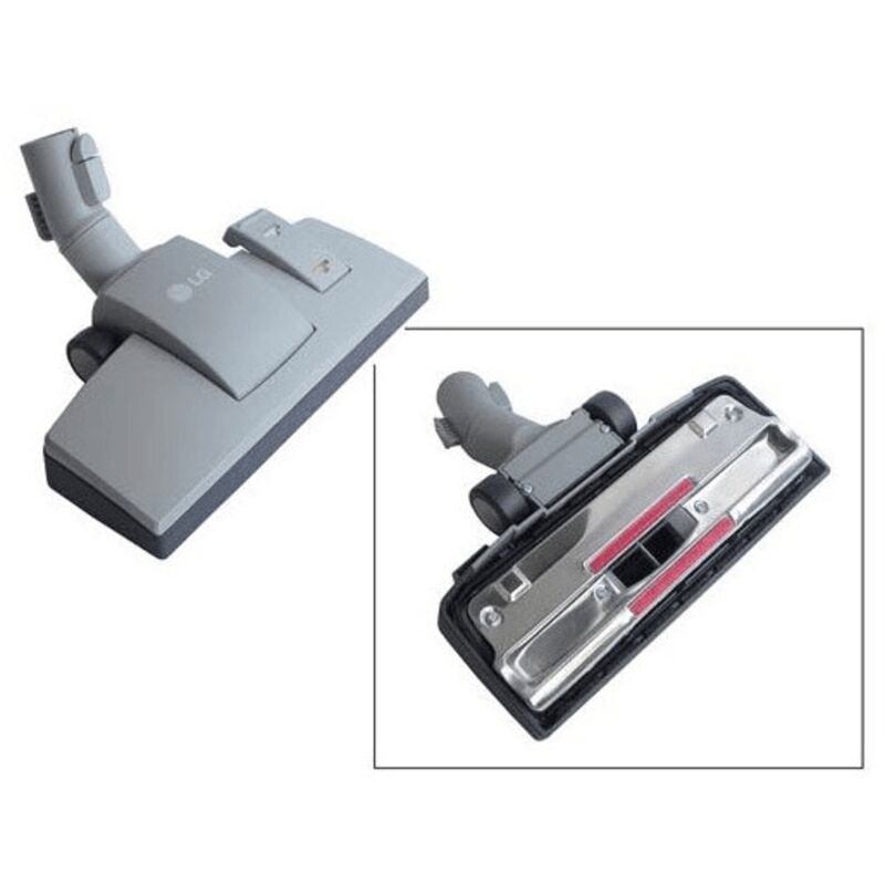 LG - Grosse brosse, embout 2 positions noire (brosse, embout à clip)
