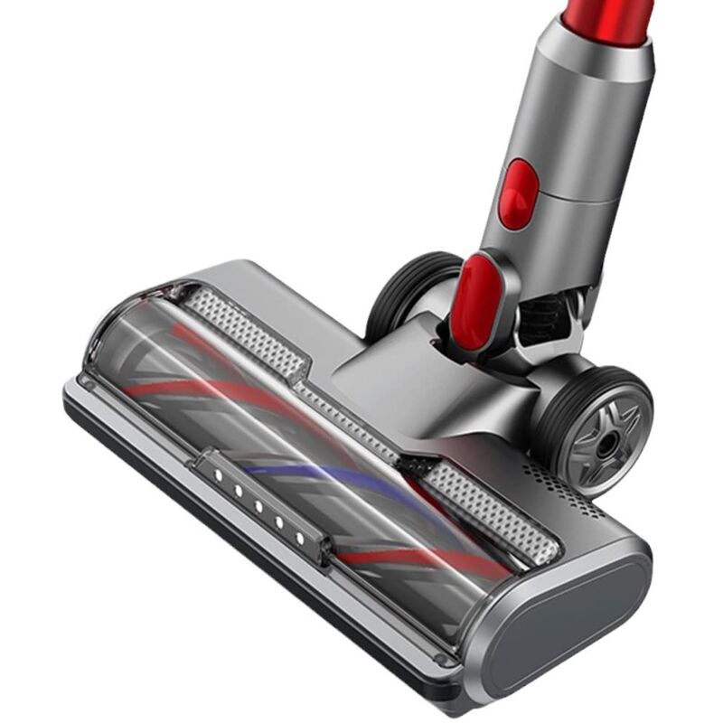 Brosse Compatible avec Aspirateur Dyson V10 V8 V7 V11 V15 Accessoire Tête d'aspirateur avec 5 Lampes pour Sol Dur et Tapis