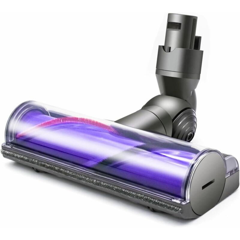 Brosse Compatible avec Aspirateur Dyson V6/DC Accessoire Tête d'aspirateur avec pour Sol Dur et Tapis