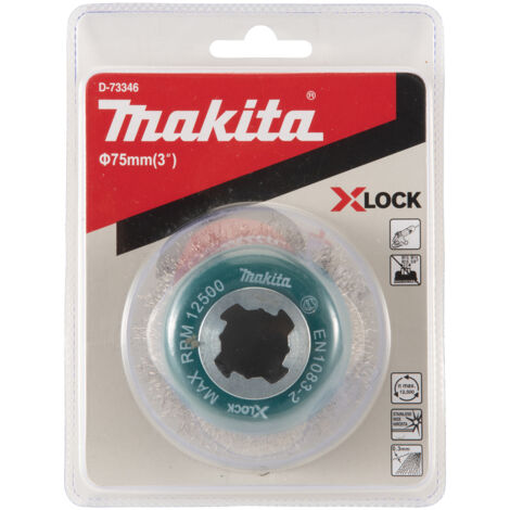 Brosse conique Makita X-LOCK 0 3x75 mm