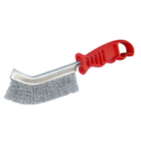 Brosse Convexe Caractéristiques Fils Souples Ondulés En Acier 30 Mm