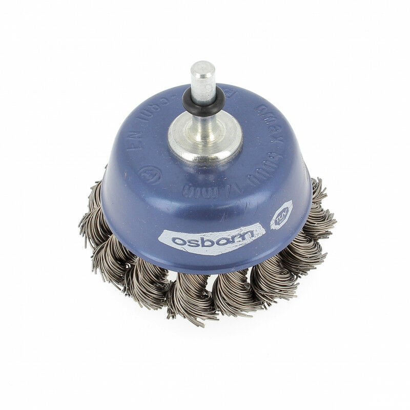Osborn - Brosse Coupe D75x6 Fil Acier Ondulé 0.50 Perfect