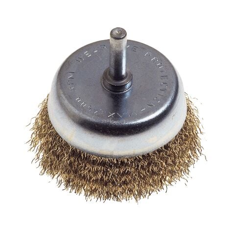 Brosse coupe Poggi 485.00   70 mm avec fils d'acier pour de'caper et nettoyer tige 6 mm pour tous les forets