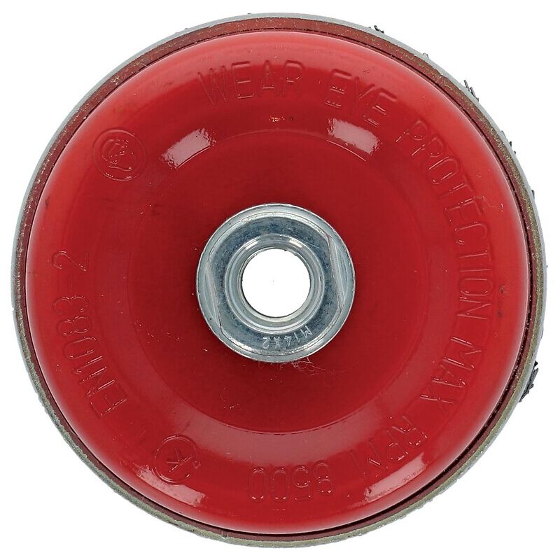 Norton - Brosse coupe pour meuleuse fil torsadé Ø0,5 -ø extérieur 65xM14 T20