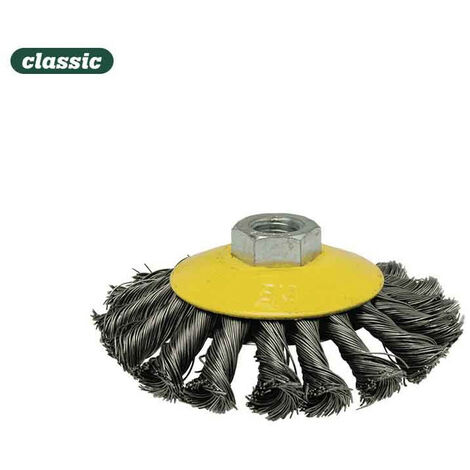 Brosse Couvette Acier Torsadé Mota Décapage Puissant Et Durable - Mota Herramientas