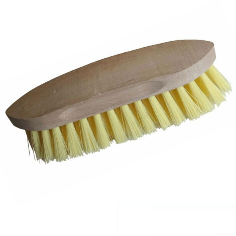 Brosse crinière polypropylène/bois Mondelin