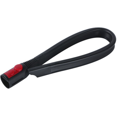 Brosse d'aspirateur flexible KCVV - Compatible V7 V8 V10 V11 V12 V15 - Embout plat extensible 180° - ABS et caoutchouc - Noir