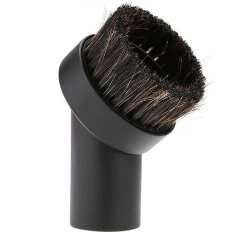 Brosse d'aspirateur Ronde - 32mm - Crin de cheval - Accessoire universel