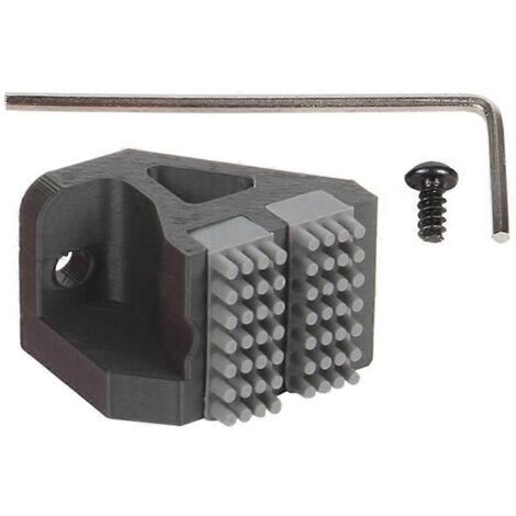 Brosse de buse pour imprimante 3D X1/P1, tête de brosse double, noire