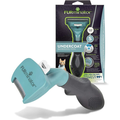 Brosse de chat furminator chat cheveux courts - taille S (4,5 kg)